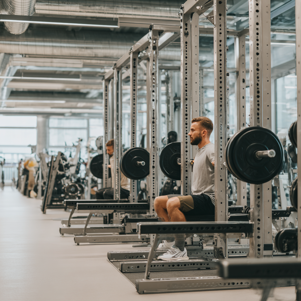 Фитнес тренировка в зала